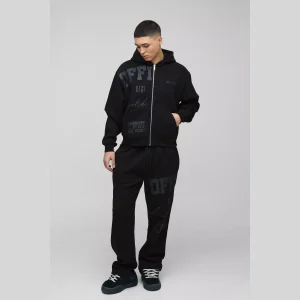 Plus Oversized Boxy Limited Gusset Tracksuit