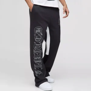 Slim Fit Star Applique BM Gusset Joggers