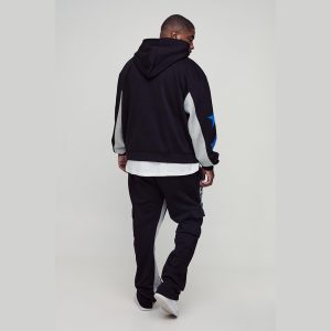 Oversized Interlock T-shirt And Jogger Tracksuit