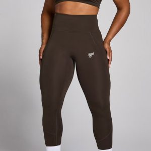 Abstract Leggings - Marine Blue
