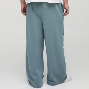 Extreme Wide Leg Man Colour Block Joggers