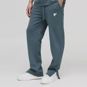 Relaxed Fit Washed Rhinestone Joggers