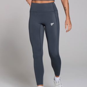 Drawstring Leggings - Cobalt Blue