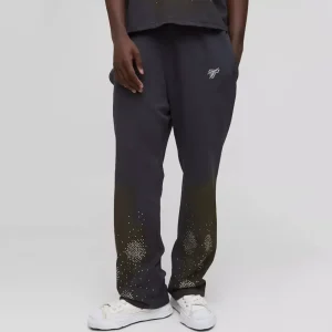 Relaxed Flare Star Limited Printed Varsity Gusset Jogger
